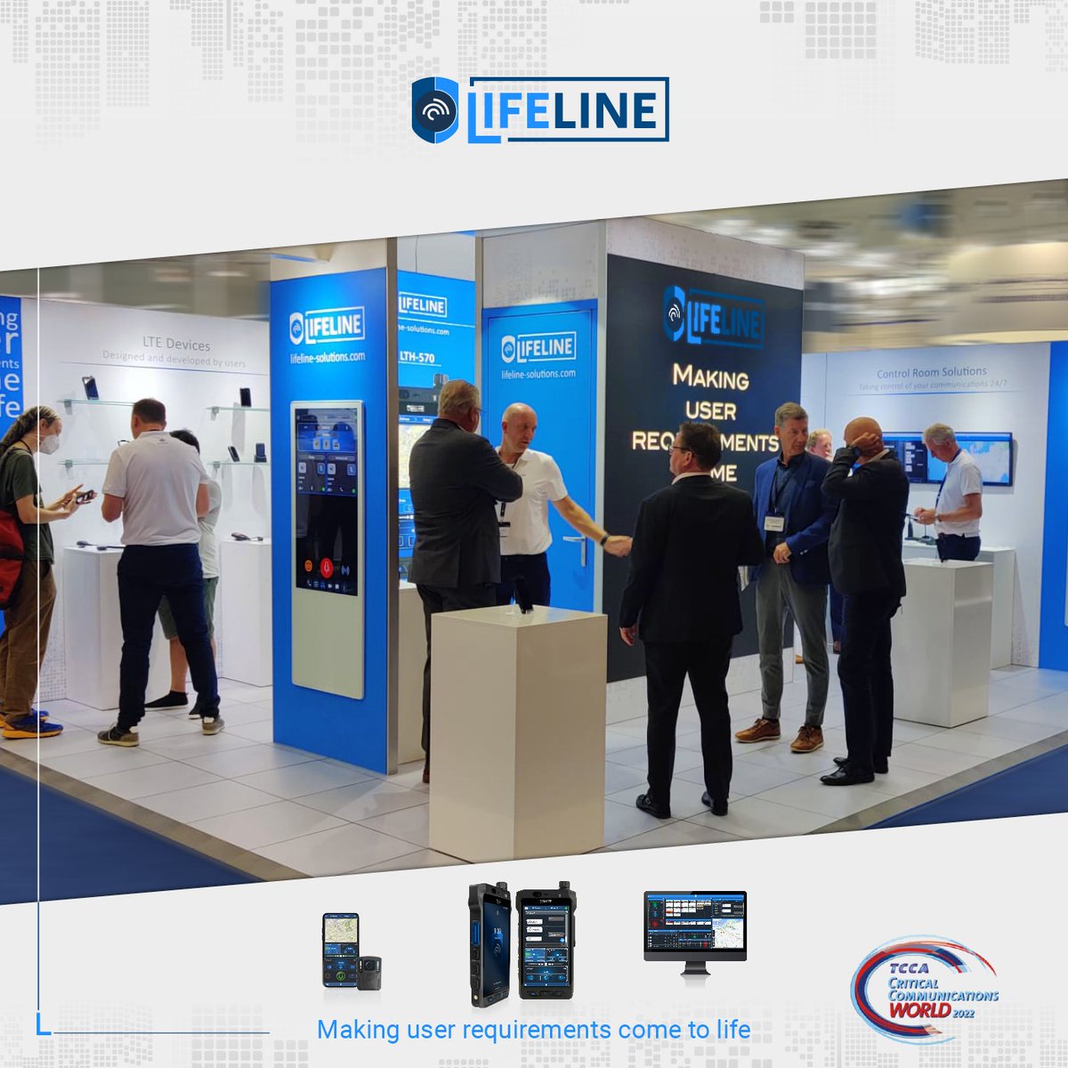 We have returned from a very successful CCW in Vienna!

Thank you to <a href="/CritCommsSeries/">TCCA Critical Communications World</a> for planning an excellent exhibition allowing us to network, discuss and experience the future of communications technology.

 #CCW2022 #4G #5G #lifeline