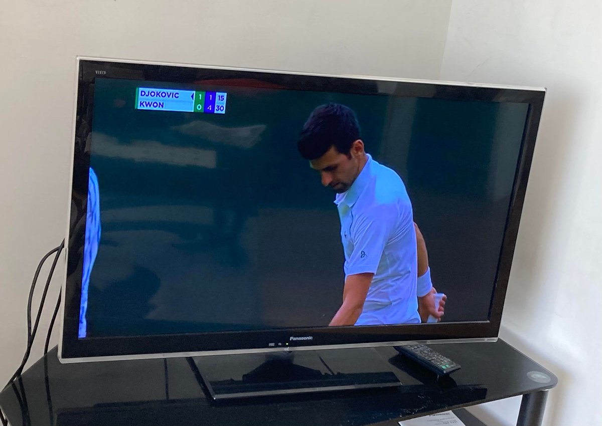 This #kwon bloke is one hell of a talent - one minute nearly bringing down #bitcoin and the cryptosphere the next turning up at Wimbledon to take on Djokovic