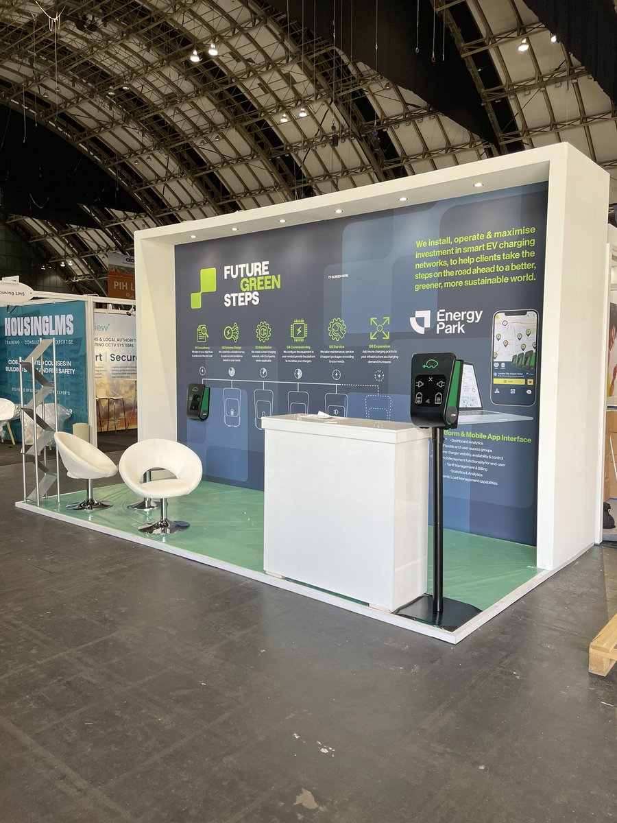 FutureGSteps's tweet photo. Getting there on the stand build ready for tomorrows show. Looking forward to meeting all new and existing clients!!

#housing2022 #ukhousing #socialhousing #affordablehousing #housingassociations #housingforall https://t.co/Y2Lq0pjKA3