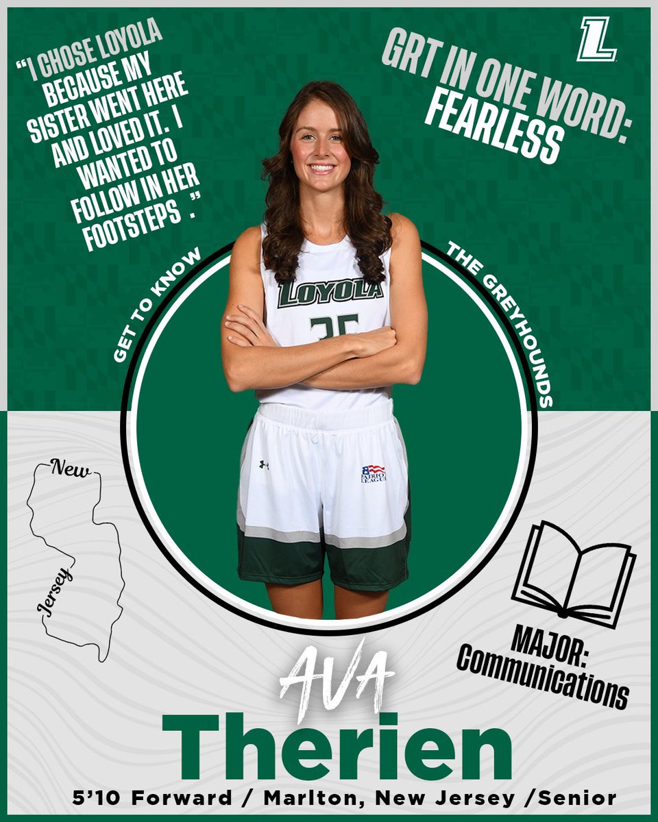It’s Monday so it’s time to get to know your Greyhounds. Allow us to re-introduce our #35 <a href="/AvaTherien/">Ava Therien</a> . Give her a follow! #GRT