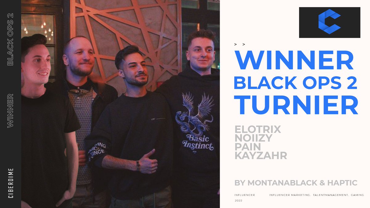 Ein Team voller Ciberdime-Talents musste das Ding einfach holen 🏆👑