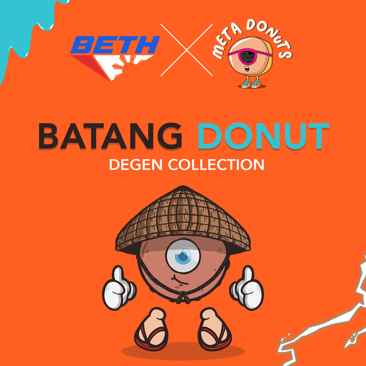 Marahuyo_BETH's tweet photo. @meta_donuts x @Batang_ETH Batang Donut Degen Collaboration minting site is up!

Mint here: https://t.co/MLHp3DWizl
Mint here: https://t.co/MLHp3DWizl
Mint here: https://t.co/MLHp3DWizl

Price: 5 $Matic
Supply: 1500 https://t.co/ZR8A0Z3l4T