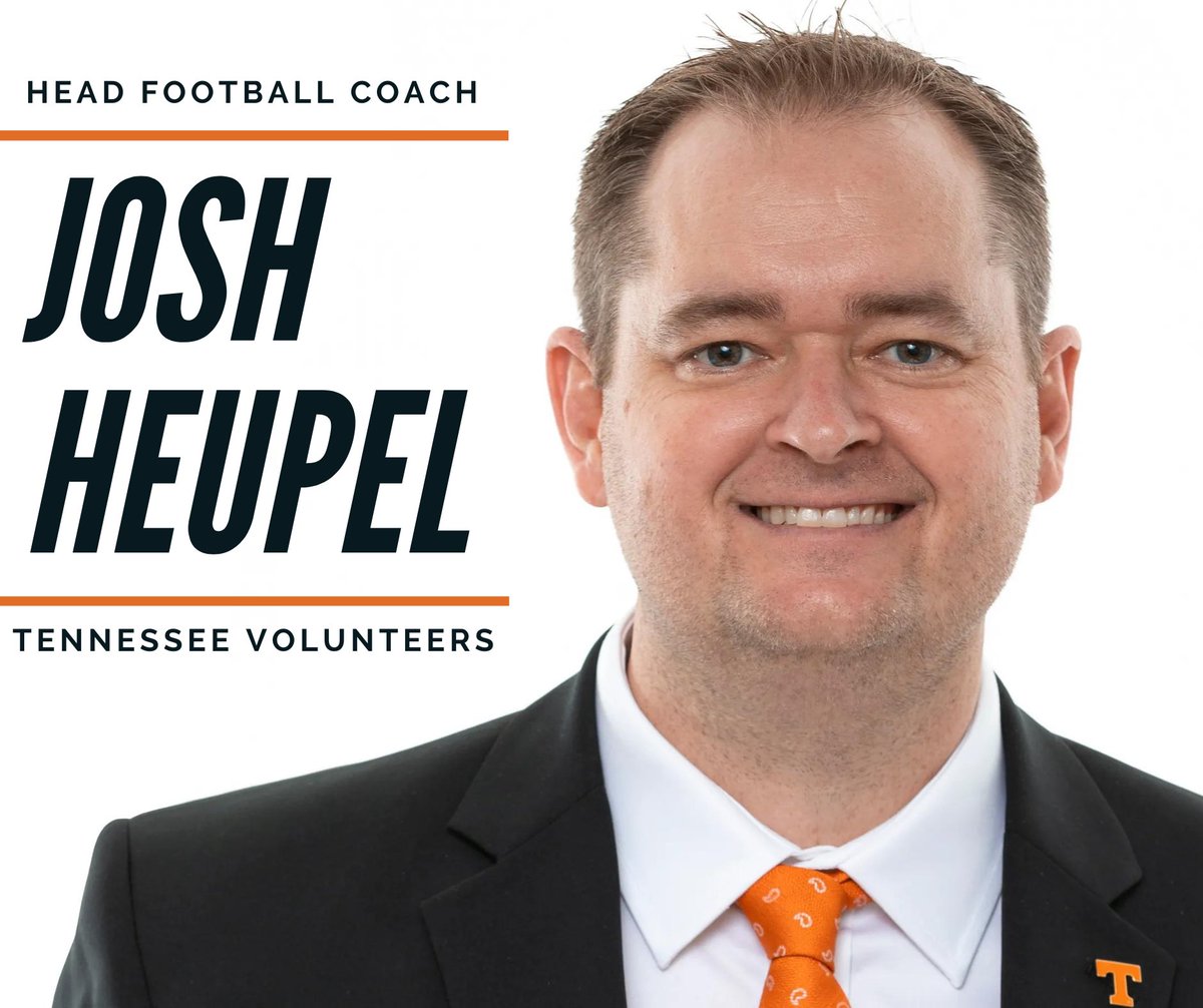 HCSportsHOF's tweet photo. For our 10th Anniversary we’re thrilled to announce that the keynote speaker for the @HCSportsHOF Induction Ceremony will be Head Coach @coachjoshheupel of @Vol_Football! Date is Tuesday, July 26 and sponsorships are available. DM or call 731-926-6733. Presented by @packagingcorp https://t.co/r002AF8CcO