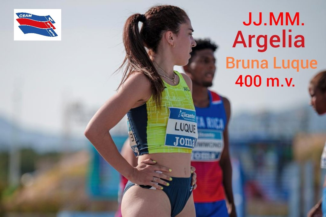 Sevicoach's tweet photo. @BrunaLuque
🛬Viajará mañana a los Juegos del Mediterráneo que se celebrarán en 🌍 Orán (Argelia)
🏃Prueba: 400 m.v.
🇦🇩 Selección de Andorra. https://t.co/2ITV5ACXZC
