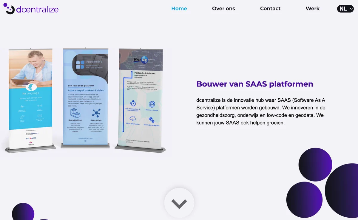 website dcentralize