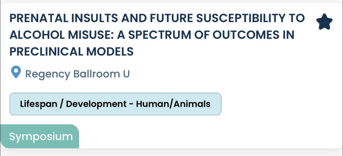 Kristen R. Breit, Ph.D. 🧠 (@kristenbreit) on Twitter photo ⭐️ TOMORROW <a href="/TheMarvinDiaz/">Marvin Diaz</a> & I are co-chairing our symposium featuring new data from <a href="/TheMarvinDiaz/">Marvin Diaz</a> , @AdamCollierPhD , @BradyAtwood , & Jen Thomas looking at prenatal drug exposures effects on later-life intake and other behaviors 🍷 💨 💊 🐀
Hope to see you there! <a href="/RSAposts/">RSoA</a> ⭐️ TOMORROW <a href="/TheMarvinDiaz/">Marvin Diaz</a> & I are co-chairing our symposium featuring new data from <a href="/TheMarvinDiaz/">Marvin Diaz</a> , @AdamCollierPhD , @BradyAtwood , & Jen Thomas looking at prenatal drug exposures effects on later-life intake and other behaviors 🍷 💨 💊 🐀
Hope to see you there! <a href="/RSAposts/">RSoA</a>