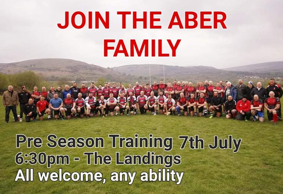 ⏰TEN DAYS TO GO⏰
PRE SEASON TRAINING
🏉🍺🏴󠁧󠁢󠁷󠁬󠁳󠁿👍
Starts Thursday 7th July
6:30pm at the Landings, Pentwyn.
All are welcome, old players, new players, any ability.
Come and join the #ABERFAMILY on our journey this season.