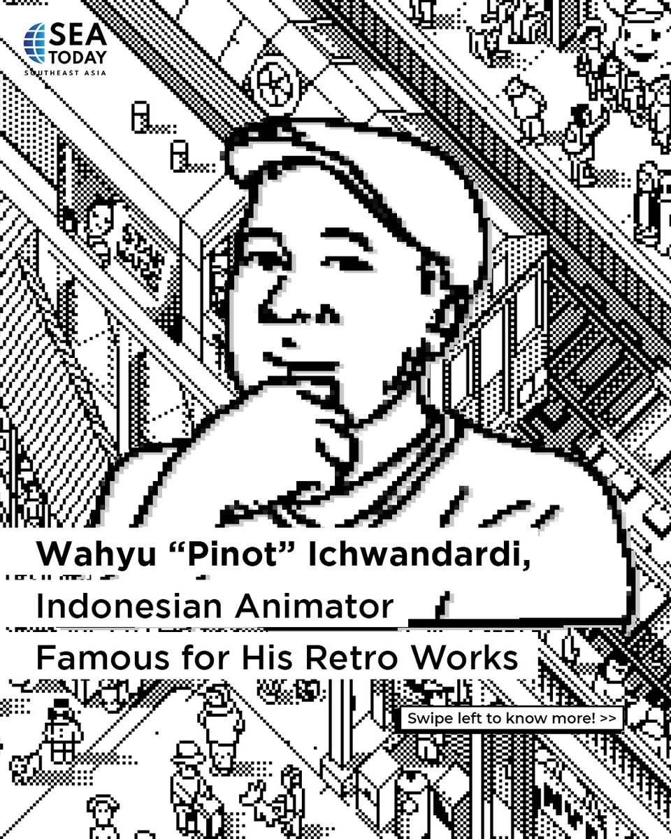 Wahyu Ichwandardi or commonly known as Pinot (@pinot) is an Indonesian animator who is famous for his retro classic animation works. Not long ago, his name was trending because he suddenly had a stroke, until finally many netizens prayed for him... #SEAToday