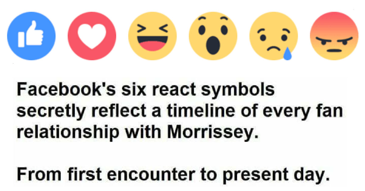 Morrissey trending again