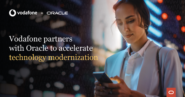 ravs2u's tweet photo. Telecommunications giant @VodafoneGroup plans to #modernize and move critical systems to dedicated @OracleCloud Infrastructure regions to support rollout of next-generation communications services: https://t.co/GcWhwEzhI0 https://t.co/3kC9Klsm3J