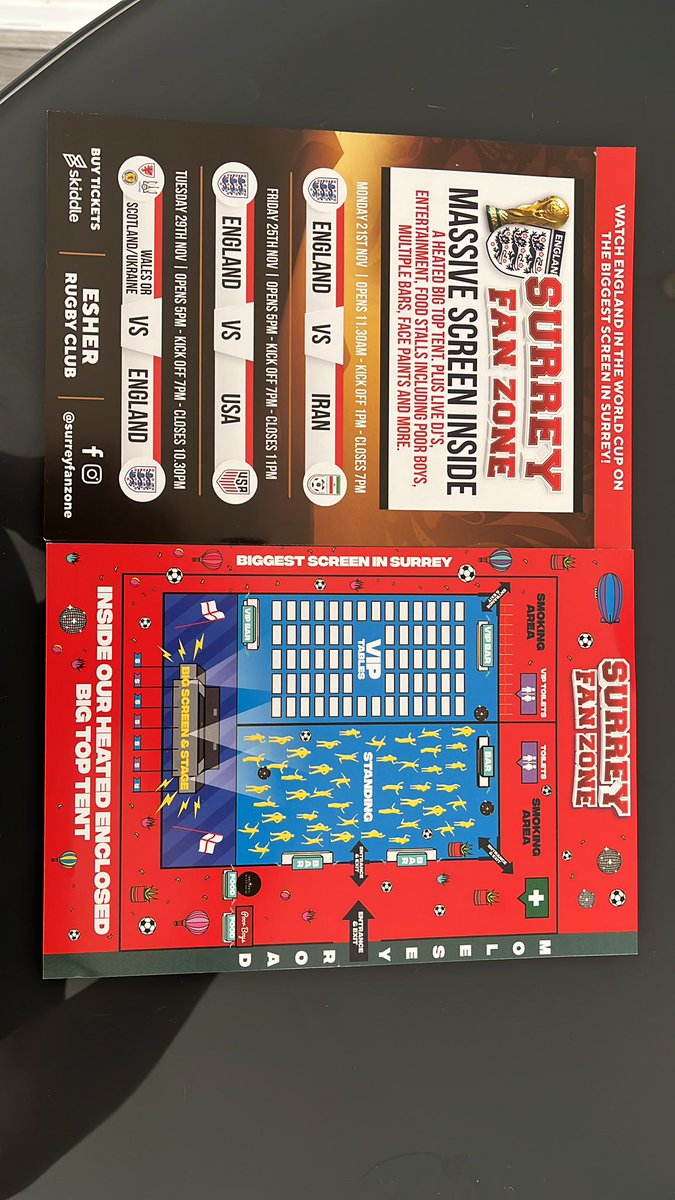 SurreyFanzone's tweet image. Flyers ready ✅