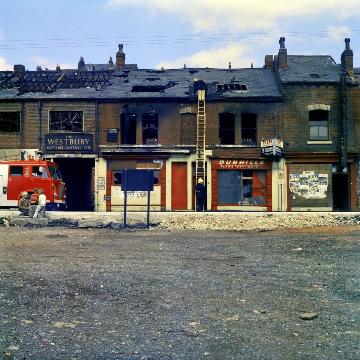 Grim Art on Twitter "Burley Road, Leeds by Peter Mitchell (b.1943)"