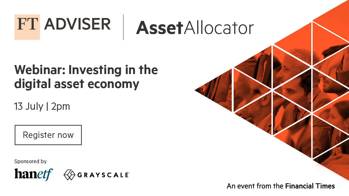 The #digitalassets economy has brought major disruption to the global financial sector. Join <a href="/Sonnenshein/">Sonnenshein</a> <a href="/sheila_warren/">Sheila Warren</a> <a href="/MHHume/">Madeline Hume, CFA</a> and <a href="/dthorpejourno/">david thorpe</a> <a href="/InvestEngine/">InvestEngine</a> on 13 July at 2pm as they help investors navigate the future of finance. Reserve your pass now:bit.ly/3OdofaE