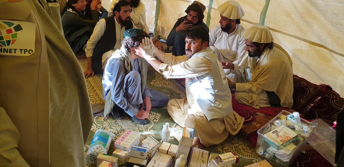 Hntpo_AFG's tweet photo. #AfghanistanEarthquake A powerful earthquake has hit South East Afghanistan, killed at least 1,000 people, injured 1,500 and destroyed nearly 1,500 houses. #HealthNetTPO has deployed five mobile health teams to various destinations of Paktika and Khost provinces. https://t.co/N4C4NlGdXK