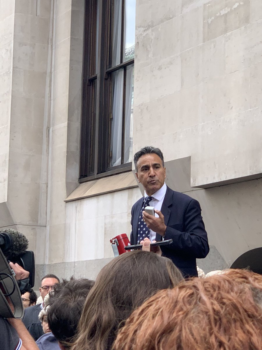 We would much rather be inside doing what we love, but the #lawisbroken and it needs fixing. Thanks to @JoSidhuQC  and @TheCriminalBar #barristerstrike #Action4Justice