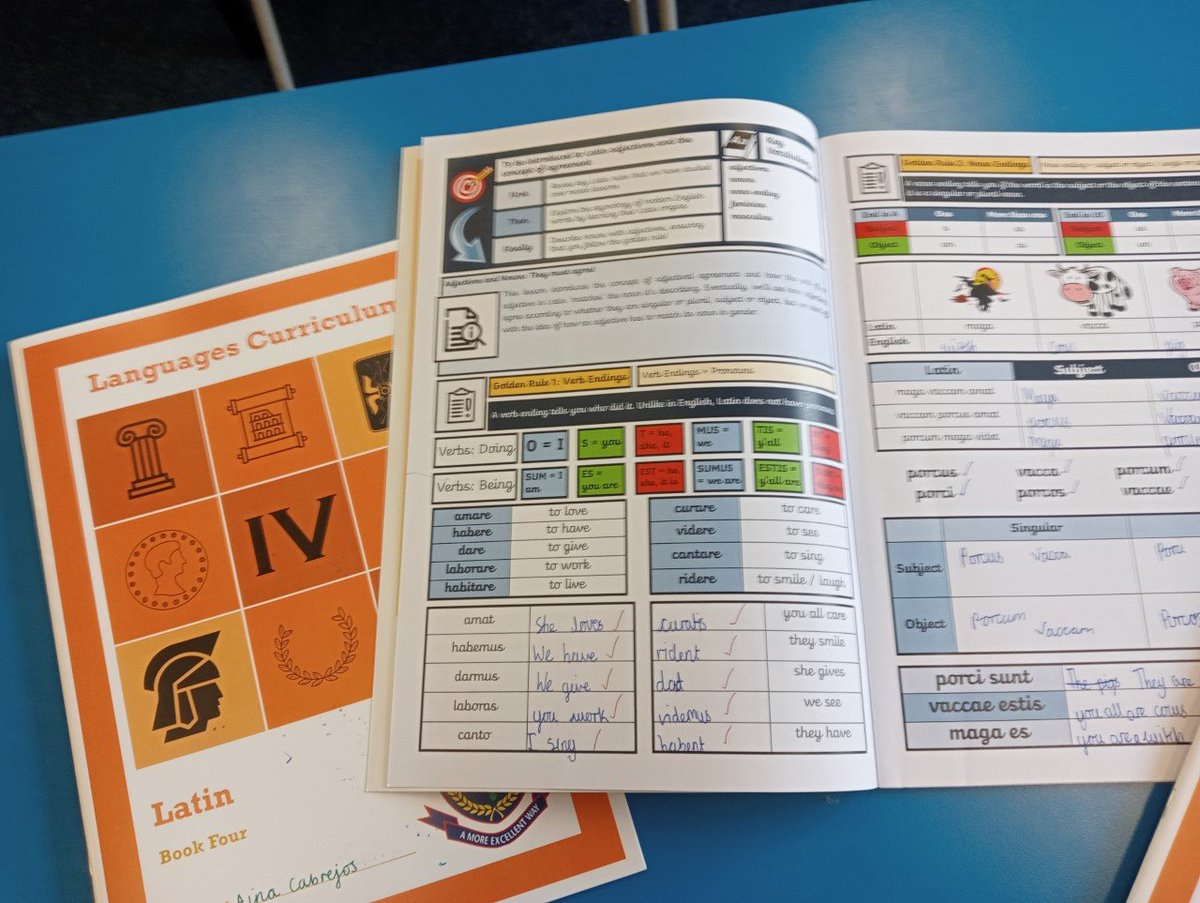 harperbell_sda's tweet photo. At Harper Bell, Latin is a fundamental part of our curriculum. We believe in giving time to learners when studying a language and the benefits the classics have in improving children's writing, developing spoken language and raising aspirations.  @classicsforall  @charlieandrew https://t.co/2gR0XQ0cAk