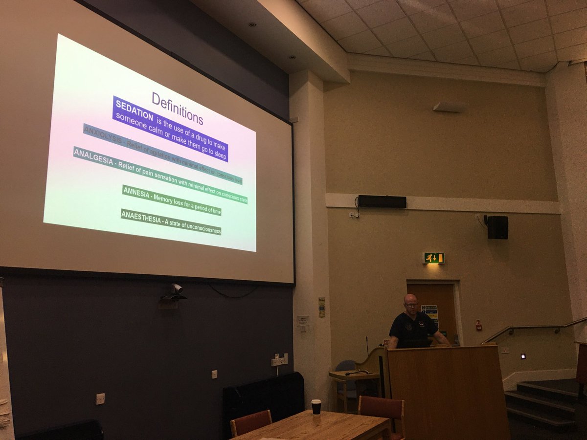 Excellent talks from Dr John Harris on ARDS and sedation at the Critical Care Nurses Advanced Skills day ⁦