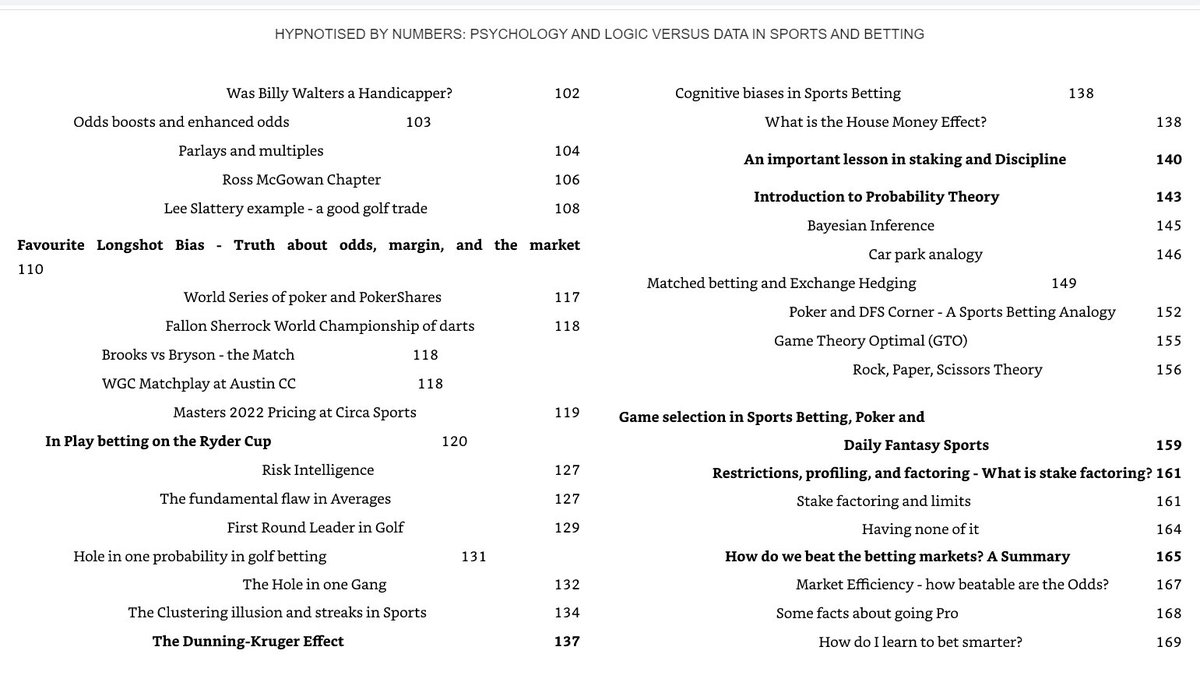 BNGolfAnalysis's tweet photo. Will do a bit of a run through of Hypnotised By Numbers 📓 thread, starting with the chapters

All HBN Buying options: https://t.co/thOw3eZgwF https://t.co/JKHQNIFAJA