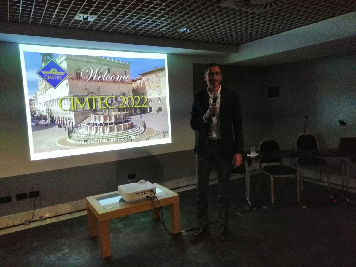 FarinolaGroup's tweet photo. Our group is present at #CIMTEC2022! 
Gianluca is the chair of symposium FP "Biological, Biohybrid and Bioinspired Materials: From Electronics and Photonics to Medicine", where the community of materials science will be enlarged with lectures of biologists and biotechnologists! https://t.co/ZevC62knK8