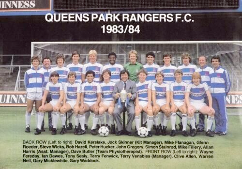 History of QPR kits: 1983/84