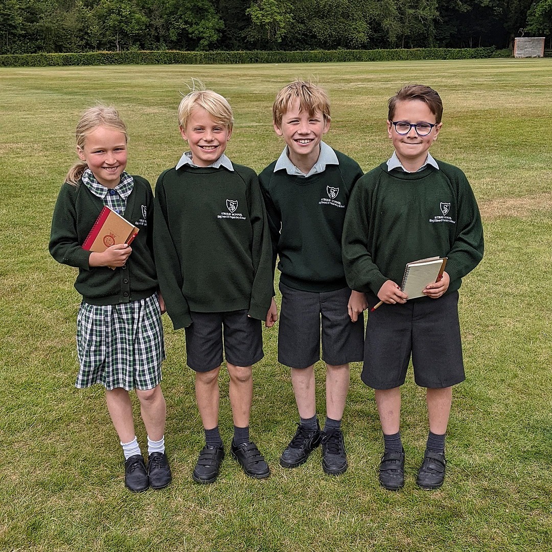 KESPreparatory's tweet photo. Four Year 5 children travelled to @PangbourneColl for their Maths Challenge. They learnt about angles and pressure during a rocket launch, engineering the most stable structure and the Goldbach Conjecture. Thank you to Pangbourne College!

#StroudMaths #ForeverUndaunted https://t.co/rDTiO4rawH