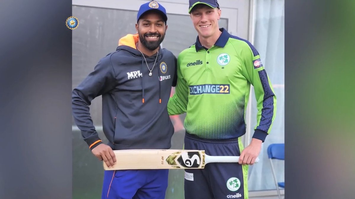 Watch Video: India captain Hardik Pandya praises Ireland's Harry Tector, gifts him a bat too after 1st T20I