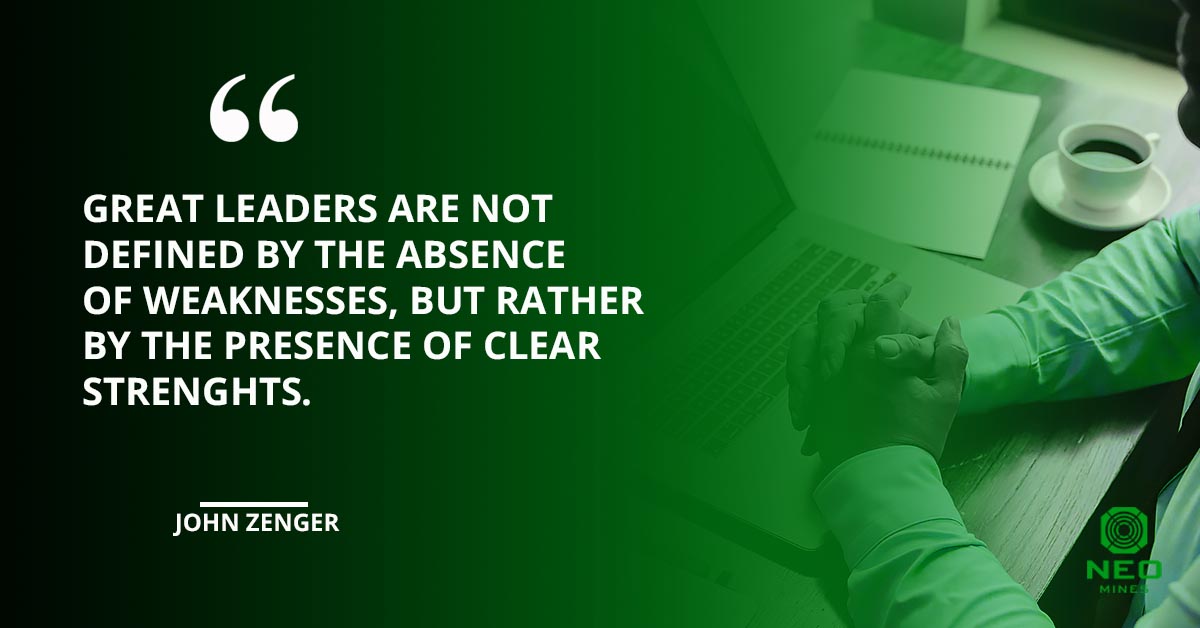 neo_mines's tweet photo. Even leaders have weaknesses. However, to become a leader, you have to recognize it and find the right tasks and responsibilities to delegate to others. Focus on your strength and use it to effectively lead others to achieve the shared goals.
.
.
.
#QuotationMonday #NeoMines https://t.co/SydmcGIptj