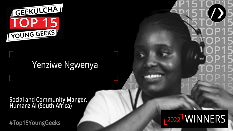 Geekulcha's tweet image. MEET @yenzi_n a BCom Accounting grad and Community Manager at @humanz who is passionate about people, marketing, design & digitization
Yenzi started creating videos on YouTube which led to the formation of @TechUnstackPod
👉🔗 geekulcha.dev/young-geeks/ye…
#Top15YoungGeeks