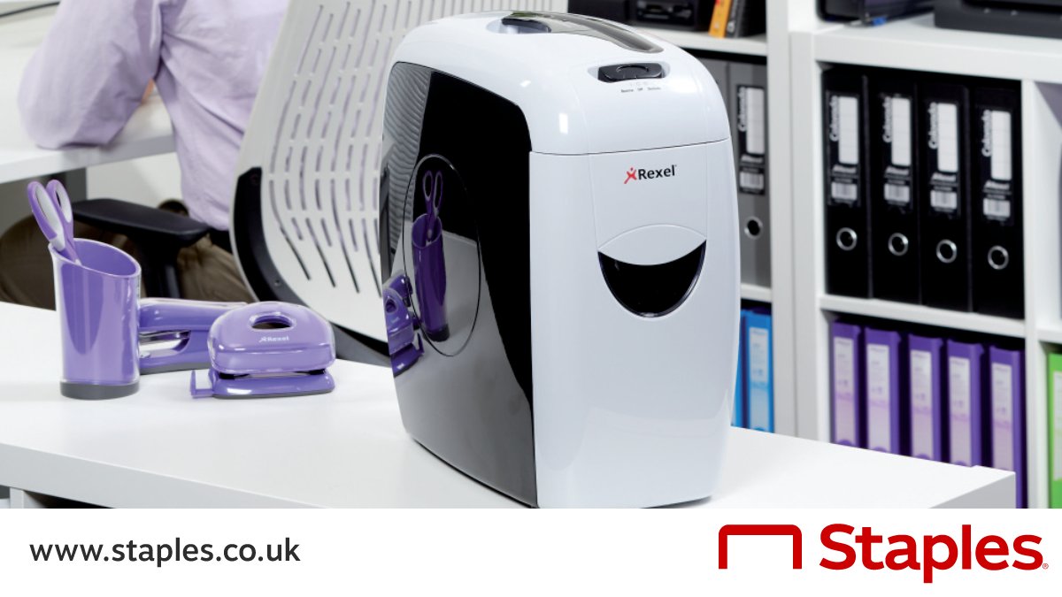 Staples UK on Twitter "Do you shred documents frequently? If so, Rexel