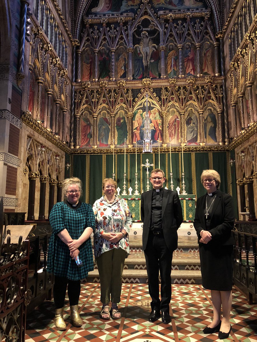 revdclare's tweet image. Deanery Day in St Marylebone Deanery @area_two beginning with Morning Prayer @ASMSLondon &amp;amp; coffee with @FrPeterAnthony, then onto @AllSoulsLP to meet with ministry teams #Tamar #EnglishClasses #Safeguarding @bishopSarahM @dioceseoflondon