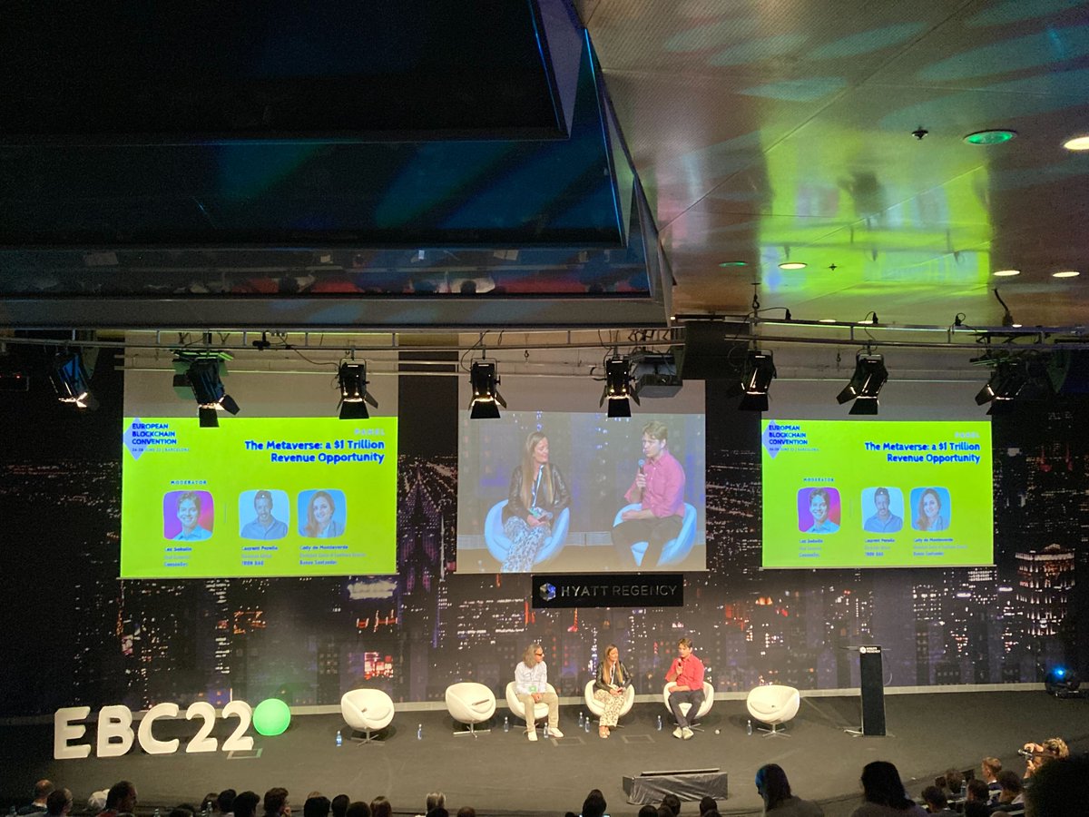 imperiumindex's tweet photo. It's the first day of the convention and Liviu Manda, our CEO, will soon deliver his keynote speech 🗣
Valuable information in there so make sure to listen carefully if you are attending ✍️

#Imperium #TheCryptoIndex #Barcelona #EBC #EuropeanBlockchainConvention #EBCfamily https://t.co/UmX25cKWDD
