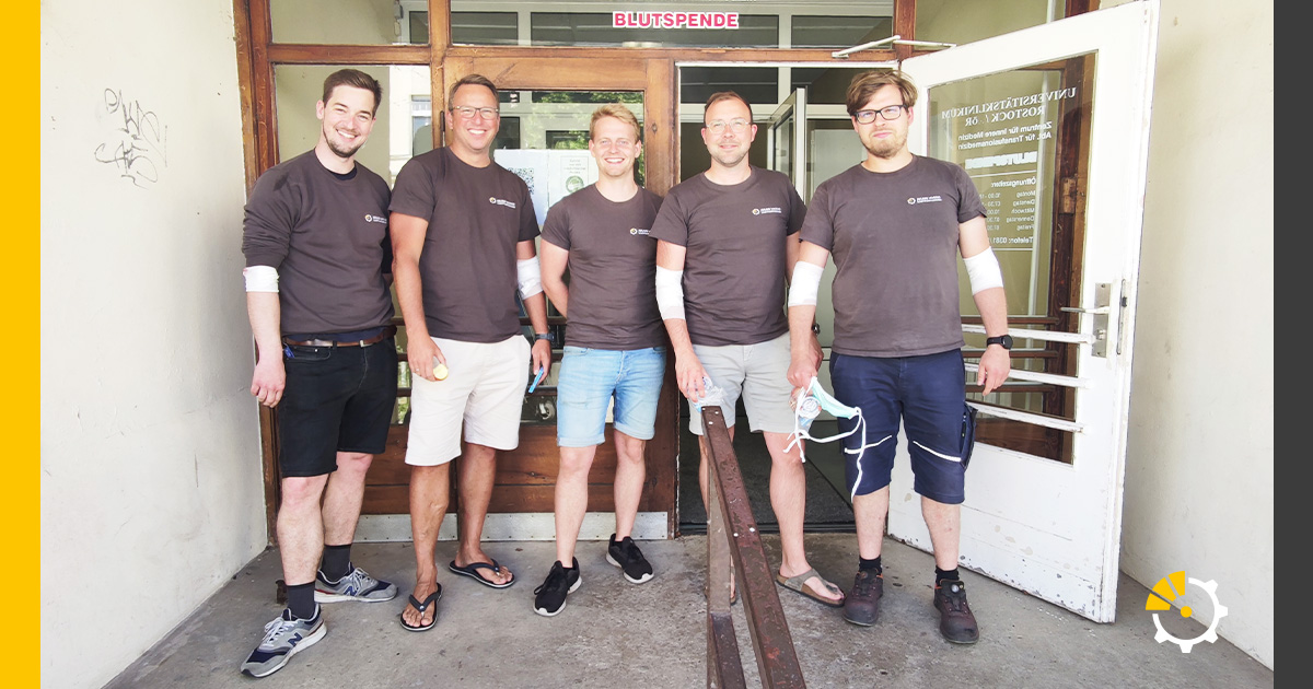 Jeder von uns kann in die Gelegenheit kommen auf eine Blutspende angewiesen zu sein. Anlässlich des Weltblutspendetages haben wir uns an einer Spenden-Aktion beteiligt. Wir sorgen nicht nur für Sicherheit auf den Wasserstraßen, sondern engagieren uns zum Wohle der Gemeinschaft.