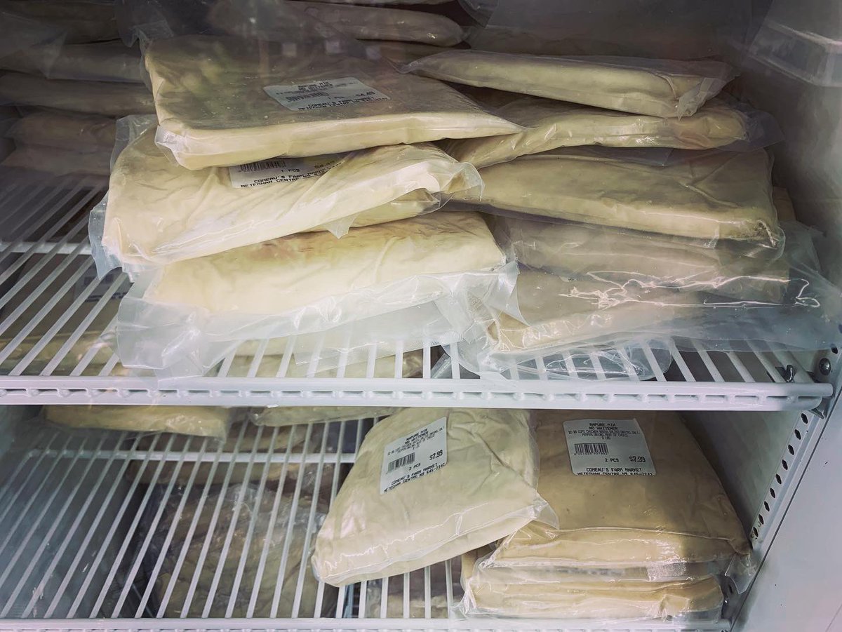 EricaHargreave's tweet photo. Excited about #TasteOfNovaScotia that I’ll enjoy this week. Loads of #YummyGoodness thanks to Comeau’s Farm Market in @baiesaintemarie. They also have the makings for #RapurePie, so may go back for. #WorkNowPlayLater, rather than #PlayNowWorkLater week, but with treats. #TMACyas https://t.co/BHd5DDrO8F