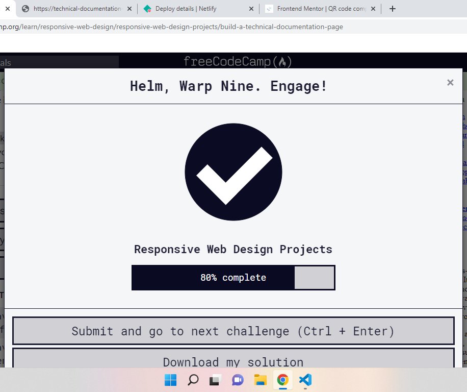 Unique_OJ's tweet photo. Day 21-23- Created a Technical Documentation page on freeCodeCamp. The fourth project out of five responsive web design projects to complete. Four down, one more project to go....
#webdesign #html #css #projects
#30daysofcodechallenge https://t.co/p6dSxgKLok