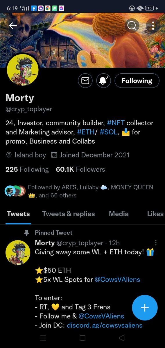 AdrianPasculado's tweet photo. @cryp_toplayer Done sir morty https://t.co/P5FdKk9gO6