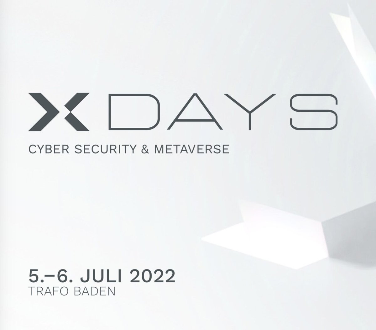 HEUTE geht es los mit den #XDAYS22 🤩<a href="/geralbine/">Geraldine@mastodon.social</a> moderiert die Konferenz zu den Themen #Cybersecurity und #Metaverse - wir sind gespannt!
➡️ nzz-xdays.com
<a href="/swissinnovation/">NZZ Innovation</a> <a href="/x_days/">XDAYS</a>