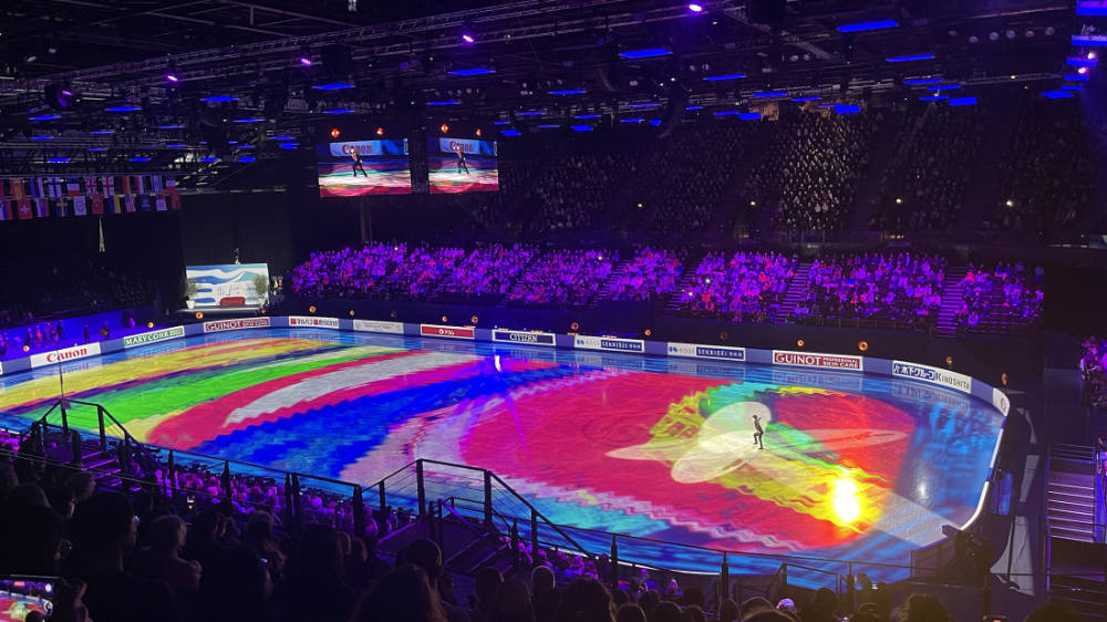 DiGiCoEs's tweet photo. «Optocore y DiGiCo presentes en el Campeonato Mundial de Patinaje Artístico de 2022»

El pasado mes de marzo se celebró el Campeonato Mundial de Patinaje Artístico de 2022 en el South of France Arena de Francia. https://t.co/immcIjCjfY