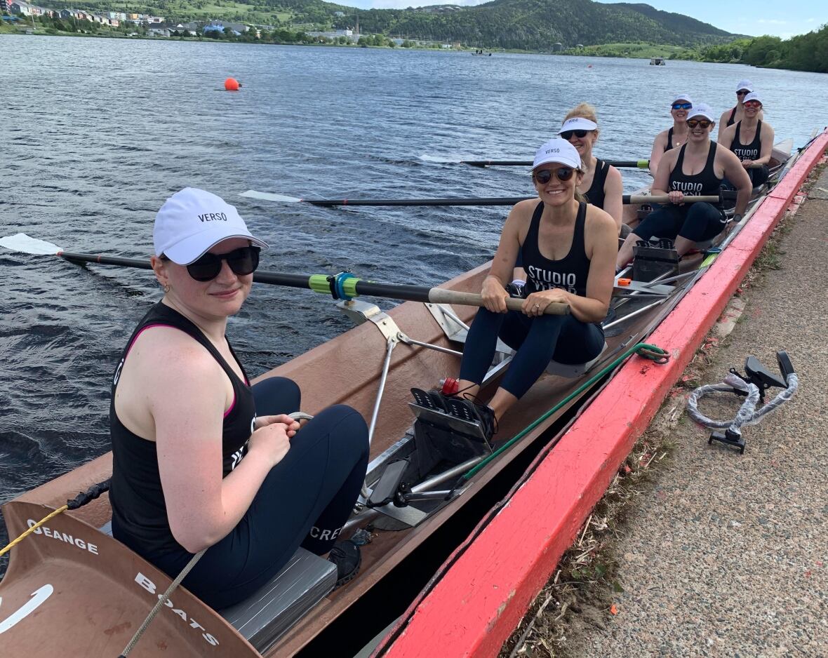 CBCNL's tweet photo. NEW | In historic first, women's rowing teams take on Regatta long course

By @hawthornandrewj and @Jeremy_Eaton 

https://t.co/Q70BXGNuds

#cbcnl https://t.co/mPZDTbjjEL