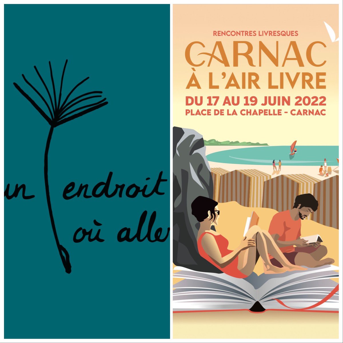 On arrête tout et on profite avec <a href="/1endroitoualler/">Un endroit où aller</a> spécial <a href="/CarnacLAirLivre/">CarnacALAirLivre</a> … et un bouquet final très sympa ! 👇
Rencontre Un endroit où aller : Salon de "Carnac à l'air Livre" youtu.be/p1MjnGI3S8M via <a href="/YouTube/">YouTube</a>