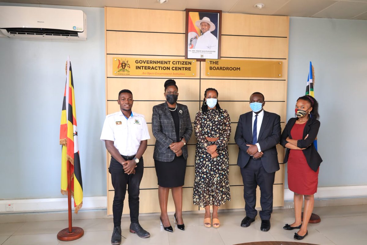 Today, the team of @pdpoUG led by their @DirectorpdpoUG visited @GCICUganda to discuss the pertinent matter of personal information protection. We discussed areas of synergy & hope to see an increase in awareness of the importance of data protection.