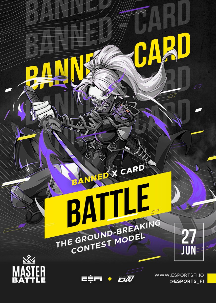esports_fi's tweet photo. ๐คนโโ๏ธThe 2nd round of Demo Show of BANNED CARD battle @Era7_official
Youtuber Trick vs LuckyStar - Master of Frozen Necropolis & Zen Valley
๐น100U + 2 Master Cards as the lucky draw price
โฐTonight 19๏ผ00๏ผGMT+8๏ผ
โโโโโโ
๐ฅYouTube๏ผhttps://t.co/uGbHF4CKgX https://t.co/Z7S5Ghnotm