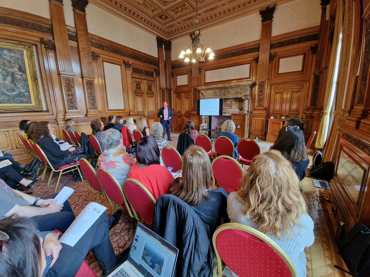 Enjoying the III Multiplier Event at Glasgow City Chambers
