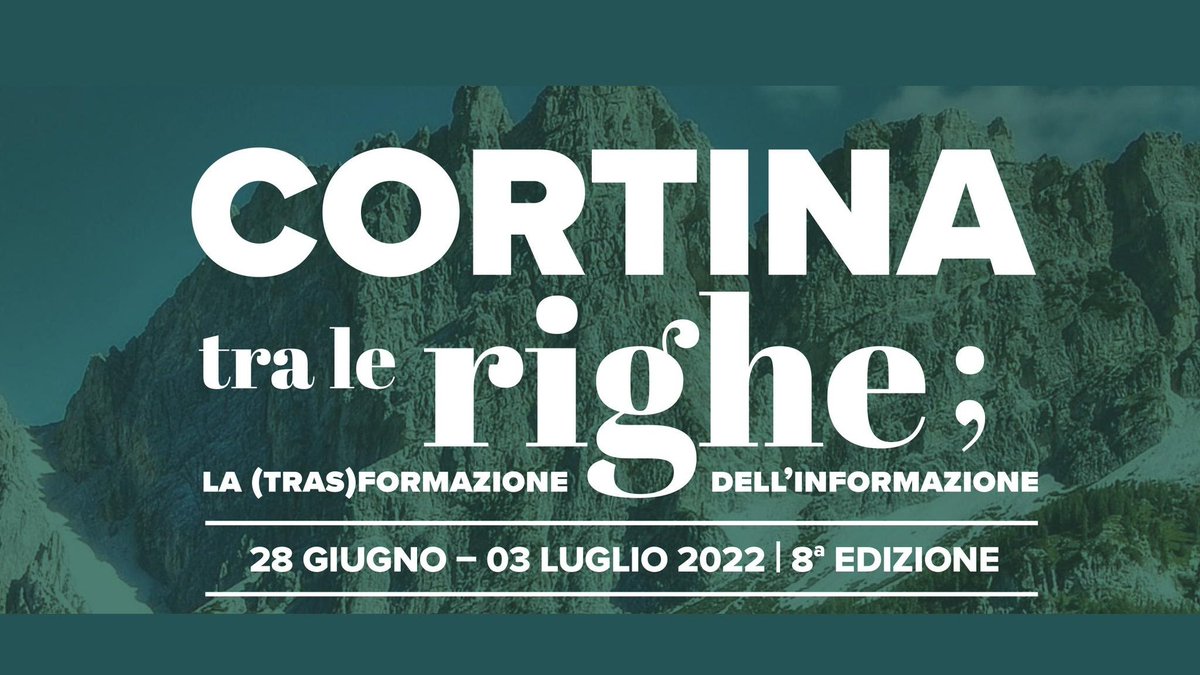 Nell'ambito della rassegna "Cortina tra le Righe" la Fondazione #Dolomiti #UNESCO sarà presente per portare l'esperienza acquisita nell'ambito del progetto “Dolomiti accessibili. Un Patrimonio per tutti”. Appuntamento a Cortina d'Ampezzo il #30giugno 10.30