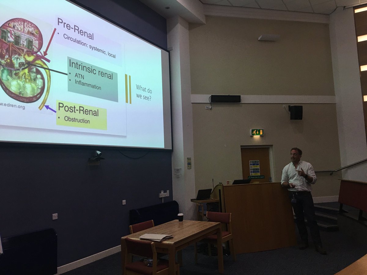 Another excellent session on acute renal failure ⁦<a href="/Andyfresher/">Andy Campbell 〓〓</a>⁩ on the Critical Care Nurses Advanced Skills day
