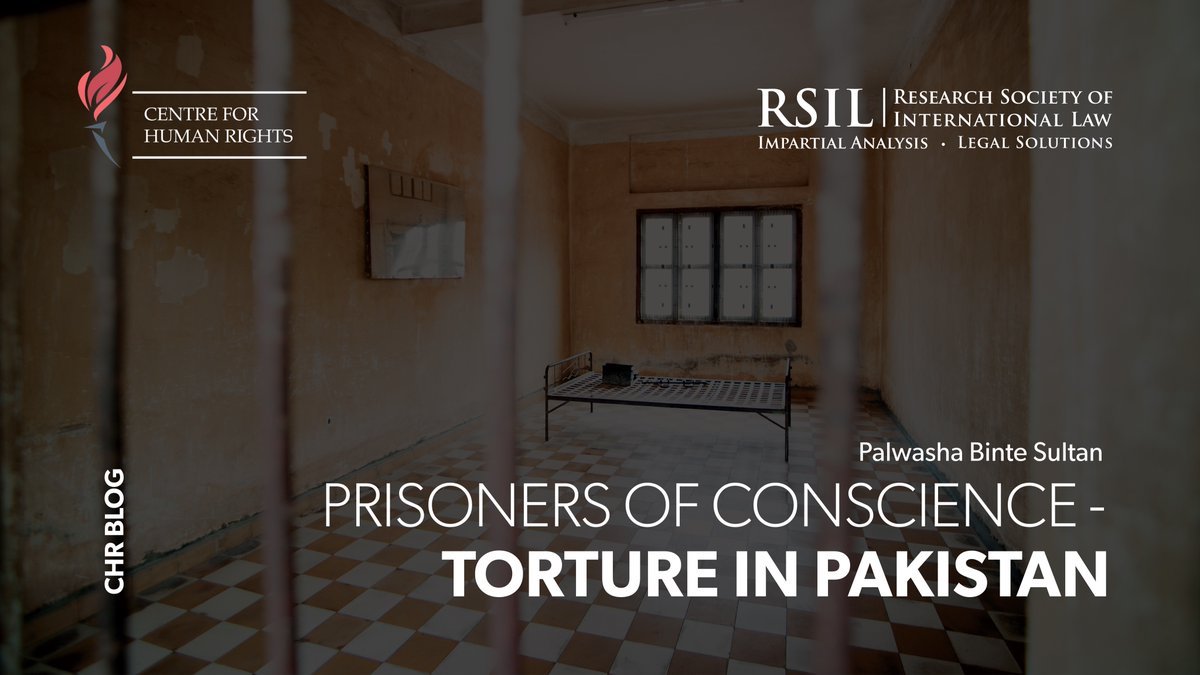 chr_rsil's tweet photo. In our latests #CHRBlog, Palwasha Binte Salman discusses the the desperate need for legislating anti-torture laws in Pakistan in light of international norms and laws.
Read here: https://t.co/Bwst7TgMwI https://t.co/ffdHY3I3By