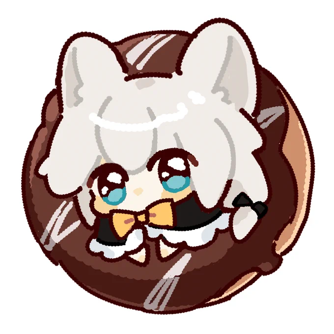 Q #デフォルメ #獣耳 #猫耳 #女の子  