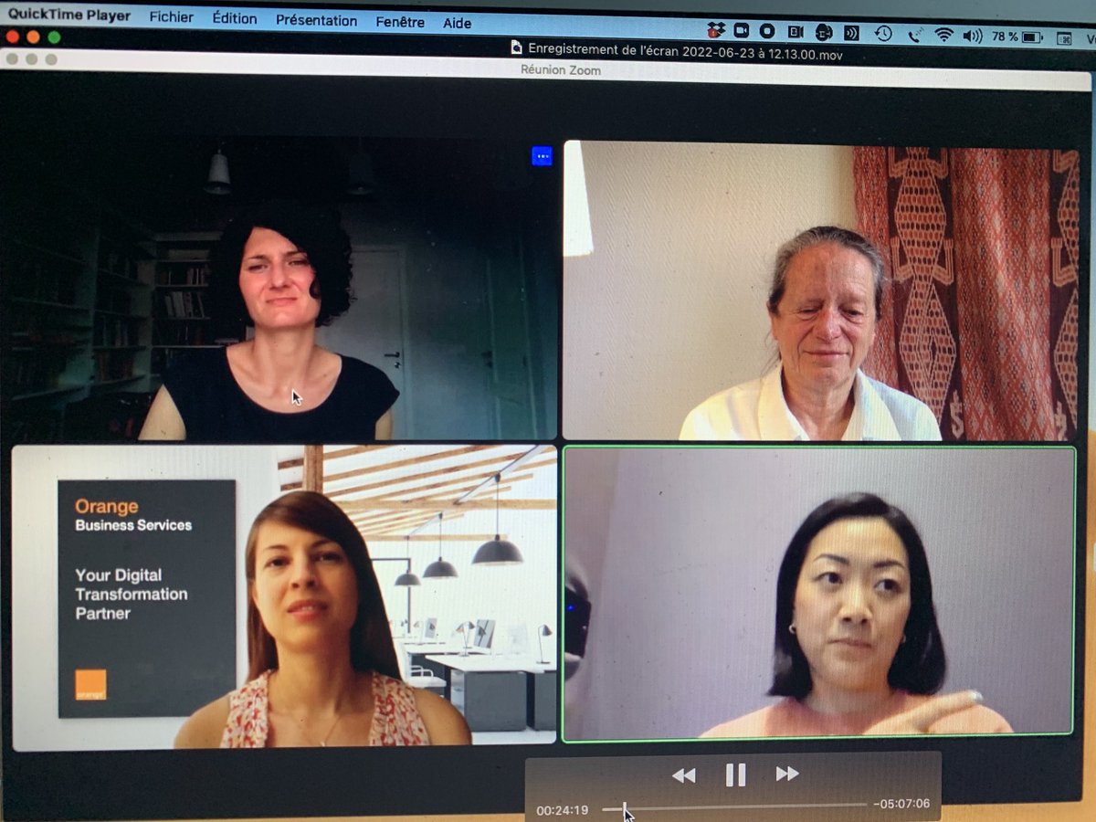 PervencheBeres's tweet photo. With @AnnaJassem, Claire Emmanuelle Rasamoela and Sally Kim we just finished our @WILEurope WTP (Women Talent Pool), what a great commun adventure. Thank you @ThaimaSamman and all the teams. https://t.co/qHx8fCjKgi
