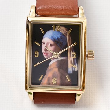 フェルメール の名画『真珠の耳飾りの少女』の時計?? 手元で絵画鑑賞 