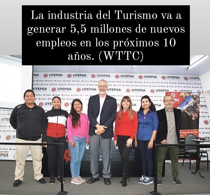 NelsonDquin's tweet photo. La industria del turismo va a generar 5,5 millones de nuevos empleos en los próximos 10 años. Fuente: WTTC
#Turismo #marketingturístico #dosrelojesmarketing #marketingnelsondelaquintana #utepsa https://t.co/daXgLT7omI