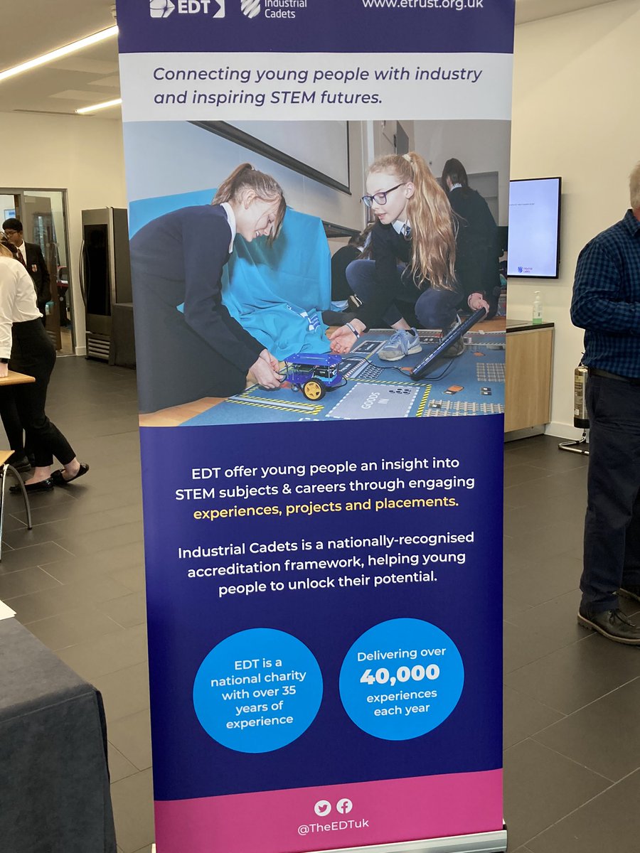 It’s great to be here <a href="/TheEDTUK/">EDT</a> @IndustrialCadets Awards today, wonderful to see so many students, well done to everyone involved!